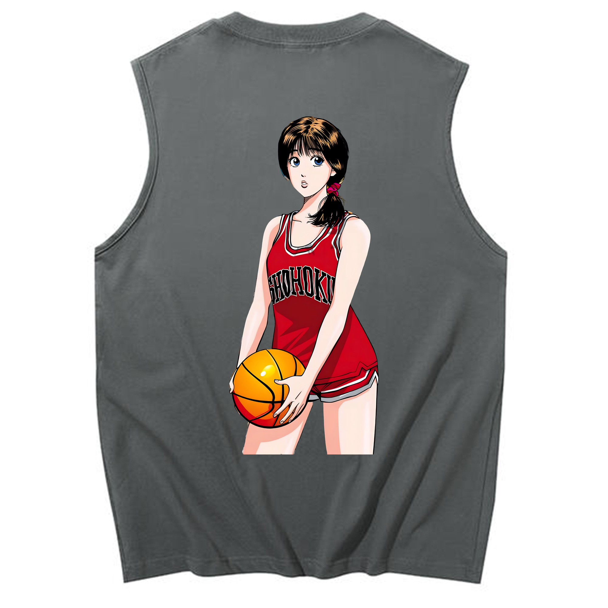 （画像用） SLAM DUNK／スラムダンク コットン100％タンクトップ（背面プリント）